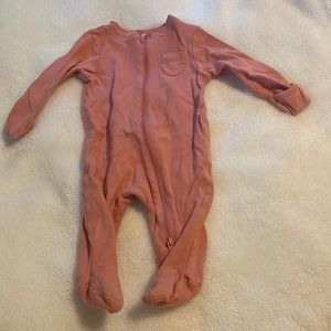 0-3 footed onesie